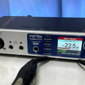 RME Fireface UCX II + ARC USB 컨트롤러 팝니다~