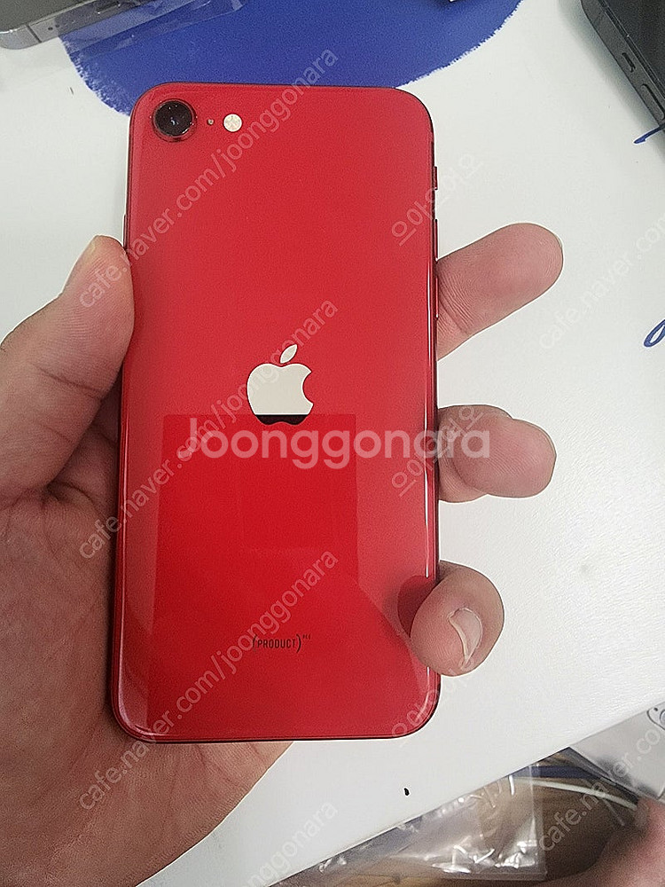 아이폰se2 레드색상 128기가 기기단품 판매합--1