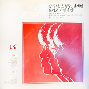 하나의 결이 되어 2LP (송창식,윤형주,김세환)