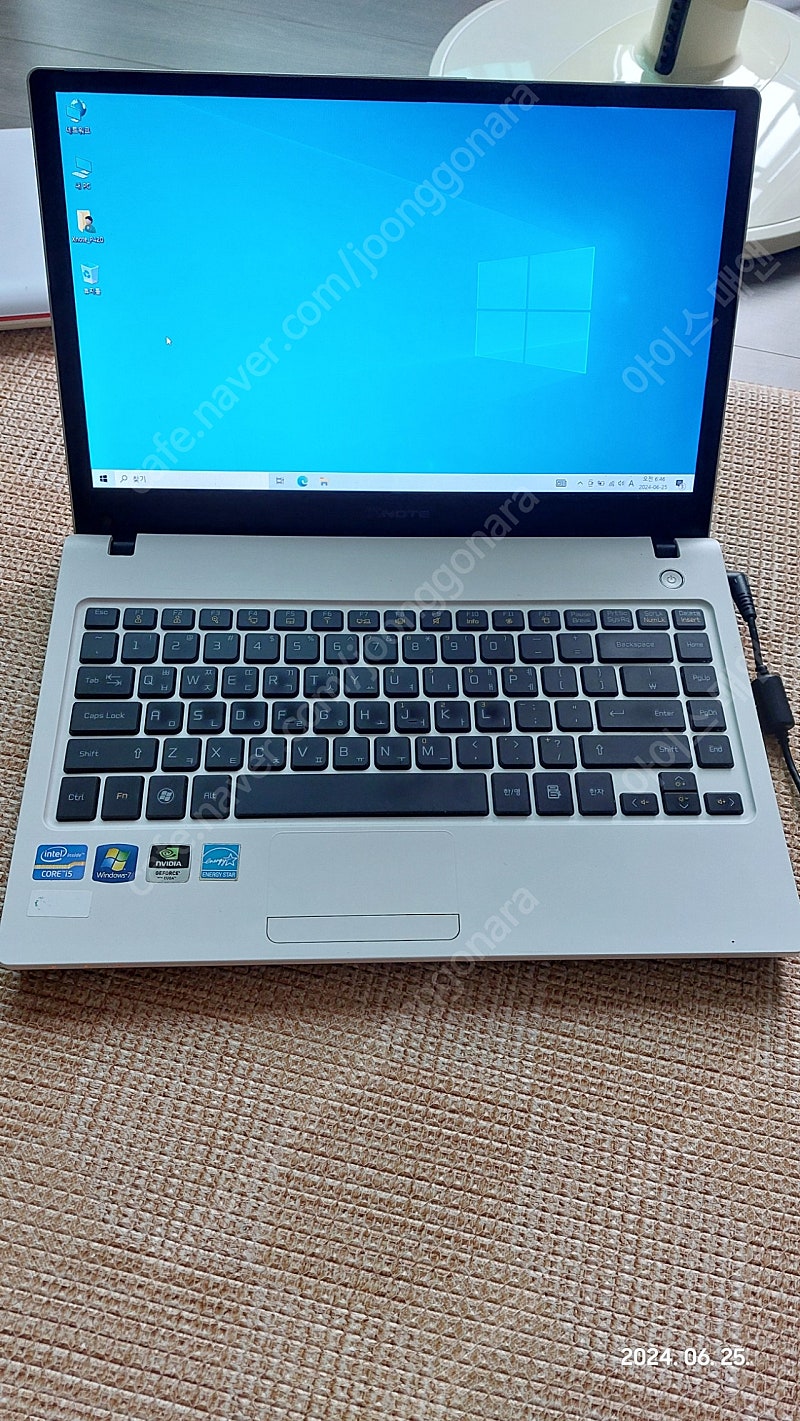 노트북 lg xnote p420 i5-2420 4gb ram hdd 500gb