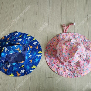 키즈 아동 유아 어린이 여름 플랩캡 모자 버킷 차양 햇 비치 메쉬