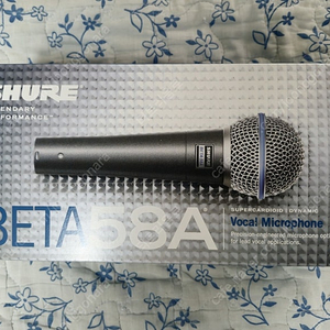 shure 슈어 베타58A 다이나믹 마이크 BETA58A 마이크