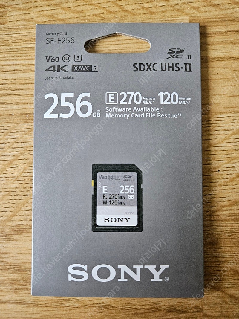 소니 SD카드 256G (SF-E256)