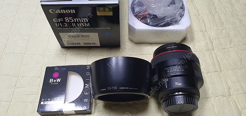 캐논 85mm f1.2 만투, 16-35mm f4, 시루이 T-2204X, 로우프로 백팩