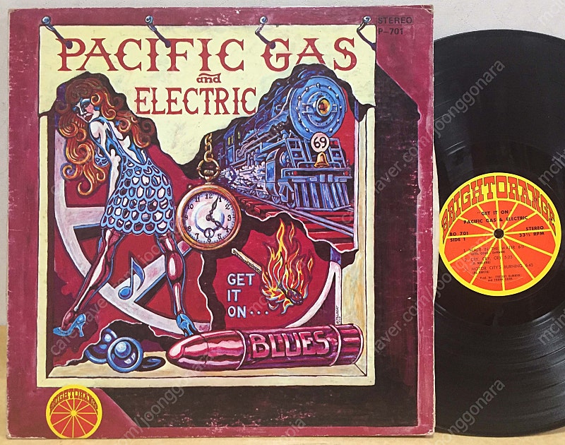 LP ; pacific gas & electric - get it on 60년대 블루스 락 명반 엘피 blues rock