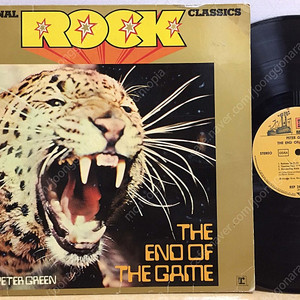 LP ; peter green - the end of the game 피터 그린 엘피 음반 70년대 락 명반 rock