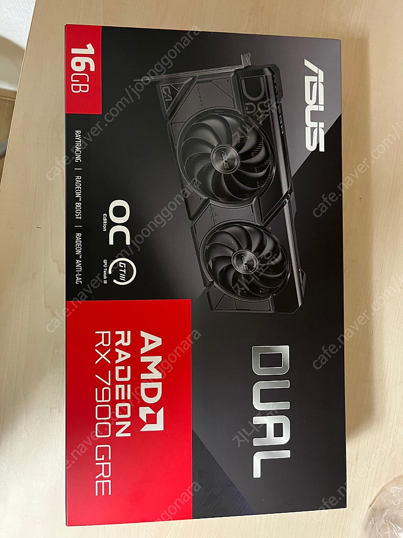 ASUS DUAL 라데온 RX 7900 GRE 미사용