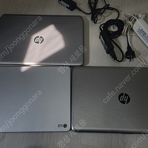 (모두부팅됨) HP 2대,LG 1대 노트북 일괄로 팝니다.