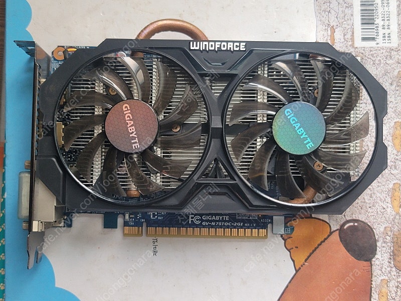 기가바이트 gtx750 Ti OC 2G