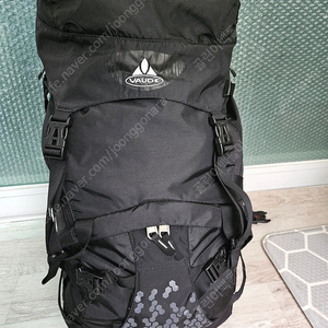 VAUDE 트레킹등산베낭 42+8 black 2회사용