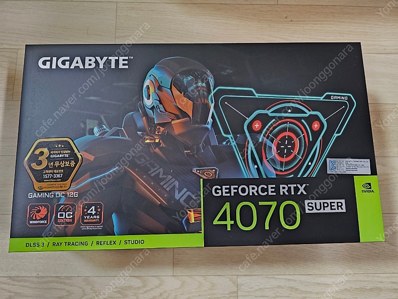 GIGABYTE 지포스 RTX 4070 SUPER GAMING OC D6X 12GB 제이씨현