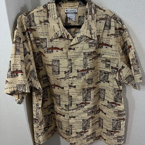컬럼비아 하와이안 빈티지 셔츠 xxl