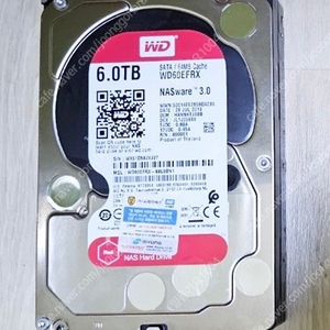 WD 6TB HDD / WD60EFRX