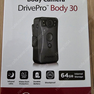 트랜센드 Drive Pro Body 30 현장 녹화 보안용 바디 액션캠 (풀박스)