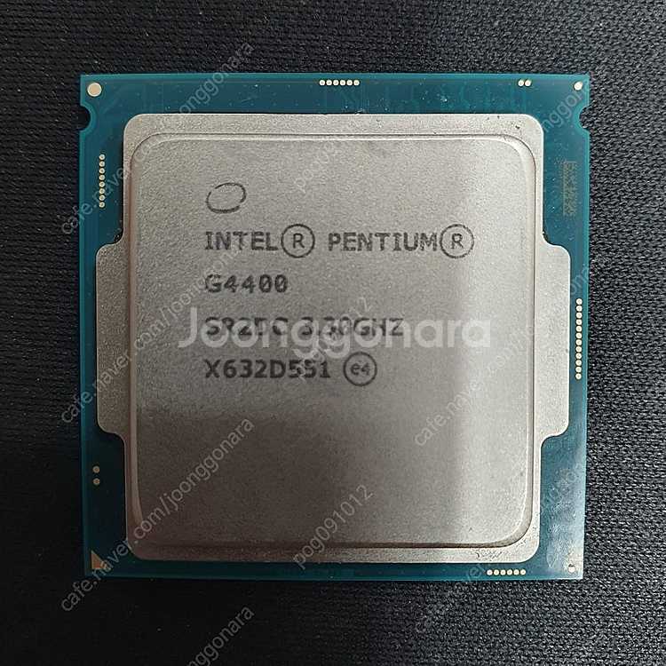 Intel CPU G4400 판매합니다.--0