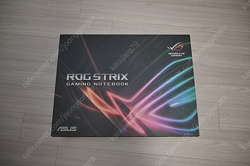 ASUS ROG STRIX GL503VM 게이밍 노트북 (박스풀셋) 판매합니다.