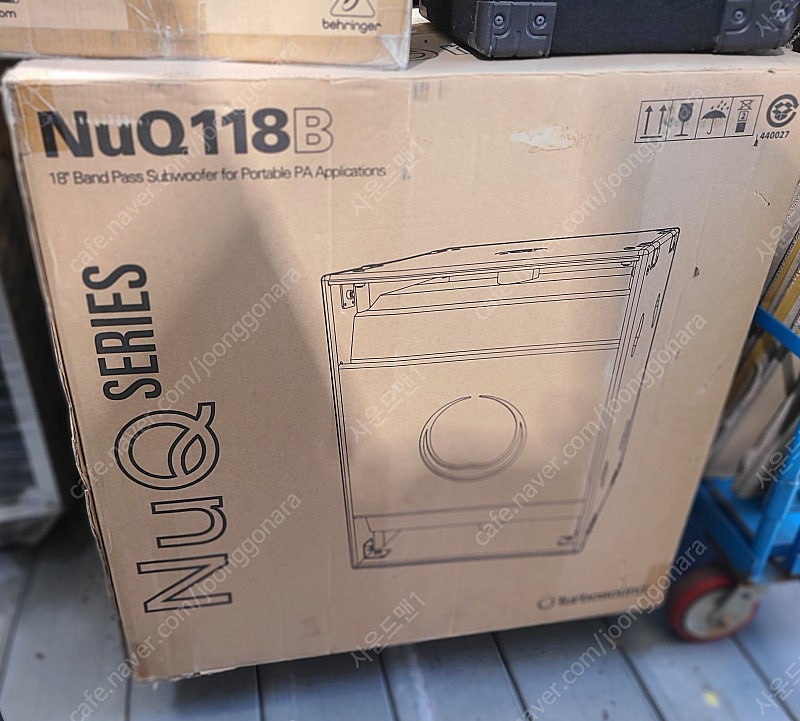 (TURBOSOUND)터보사운드 NuQ118B 18인치 서브우퍼 신품 1조 #200만