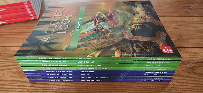 맥그로힐 미국과학교과서 A CLOSER LOOK 어클로저룩 G4, G5 (레벨별 4권씩 전8권) 미사용 새책