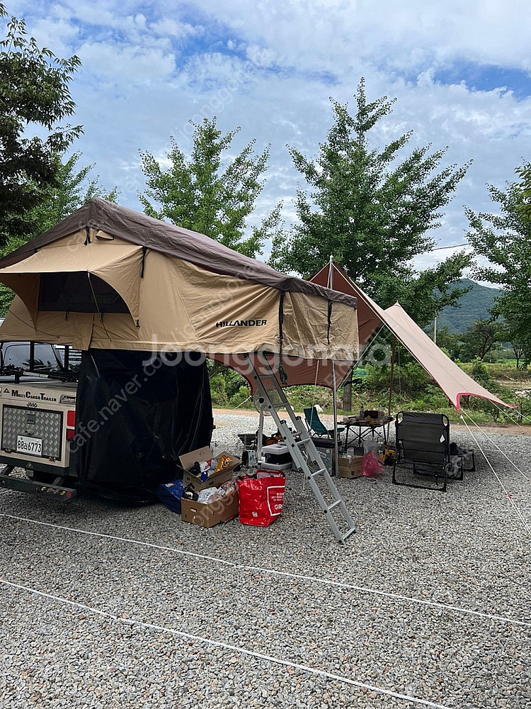 힐랜더 사파리 2100 루프탑텐트 (어넥스포함) + M...--1