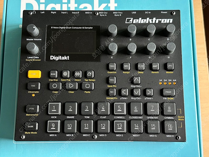 Elektron Digitakt 디기탁 팝니다