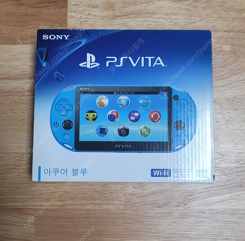 플스비타 ps vita 2세대 아쿠아블루 팝니다