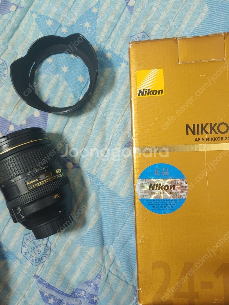 니콘 F마운트 af-s 24-120 mm f4 N vr--4