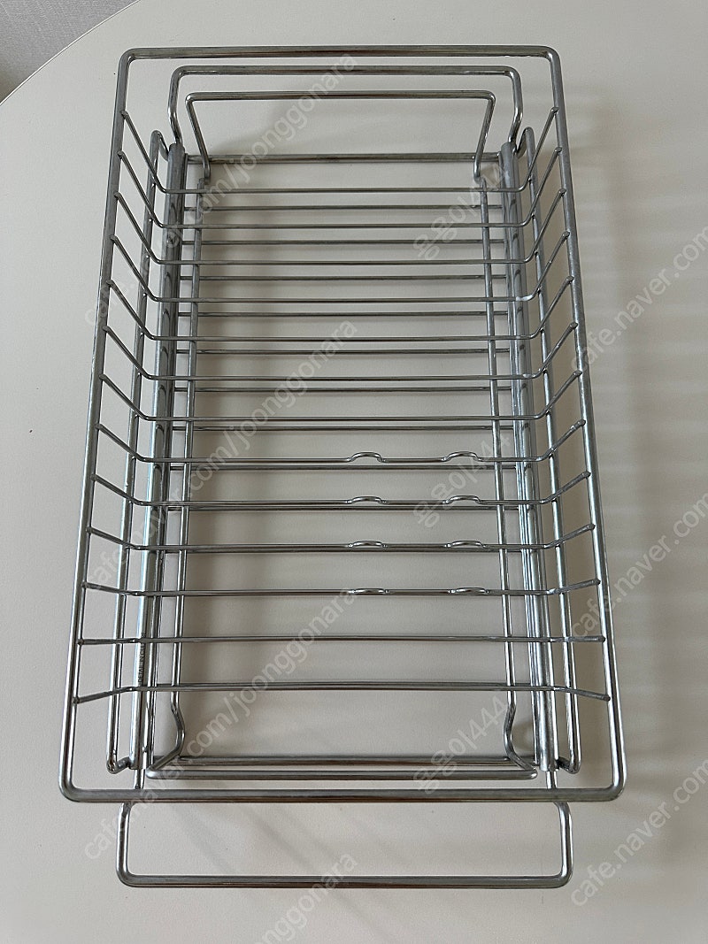JVR 2in1 올 스텐 슬라이드 식기건조대 그릇 정리대 설거지 싱크대주방정리 기본형