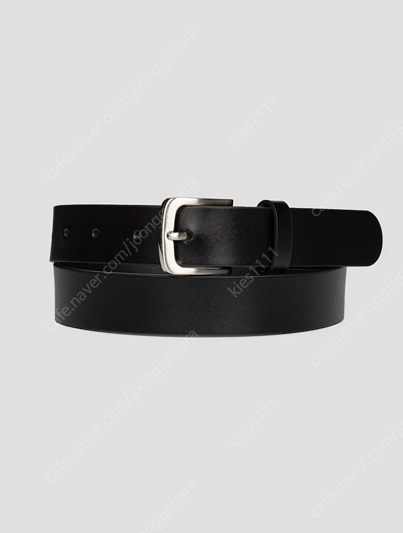 kuho plus 구호플러스 Essential Leather Belt 소가죽 여성 벨트 (Black)
