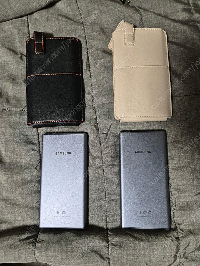 삼성 보조배터리(가죽케이스 포함) 10000mah EB-P3300