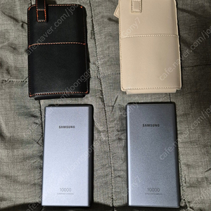 삼성 보조배터리(가죽케이스 포함) 10000mah EB-P3300