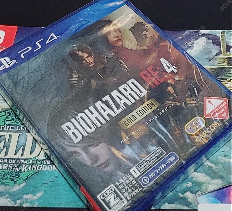 [미개봉/특전택포]PS4/5 바이오하자드RE4 골드에디션 일판 Z버젼팝니다!!