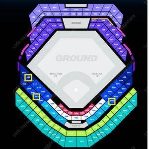 6월 30일 최강야구 vs 독립리그 1루 몬스터즈석 2연석 4연석