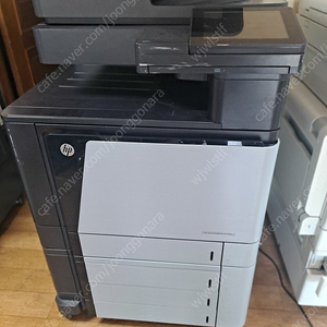 HP칼라복사기 MFP M880M