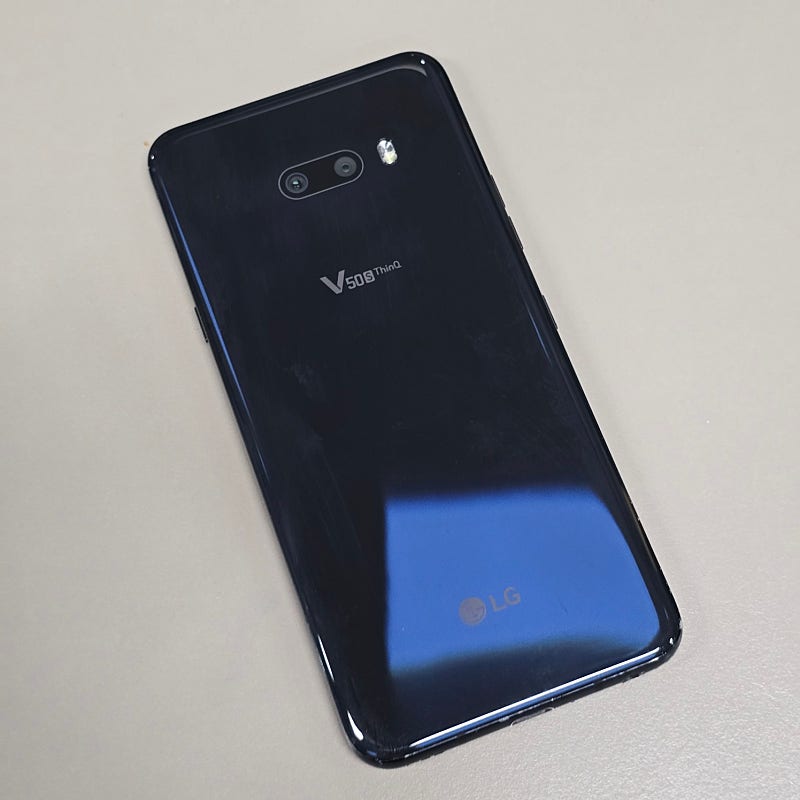 LG V50S 블랙 256기가 무잔상 상태좋은폰 16만에판매합니다