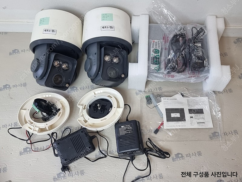 한국산 FULL HD 적외선 PTZ 스피드돔 녹화기 CCTV 세트 고성능 700만원대 국가시설용