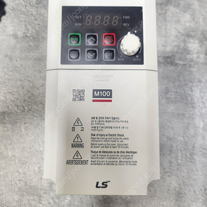 [LS ELECTRIC]인버터 LSLV0004M100 -1EOFNA 단상 0.4KW 220V M100 RS-485통신 팝니다