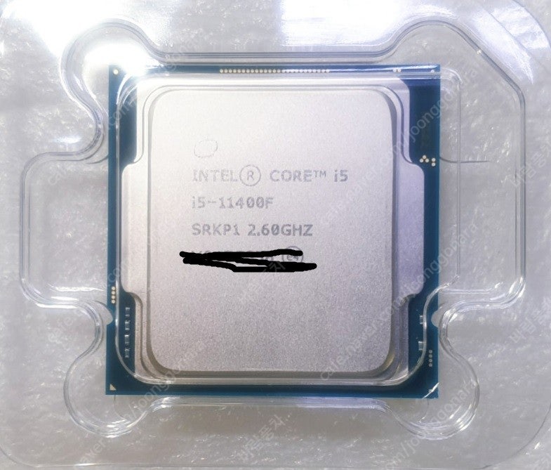 인텔 코어 i5 11400F 미사용 CPU