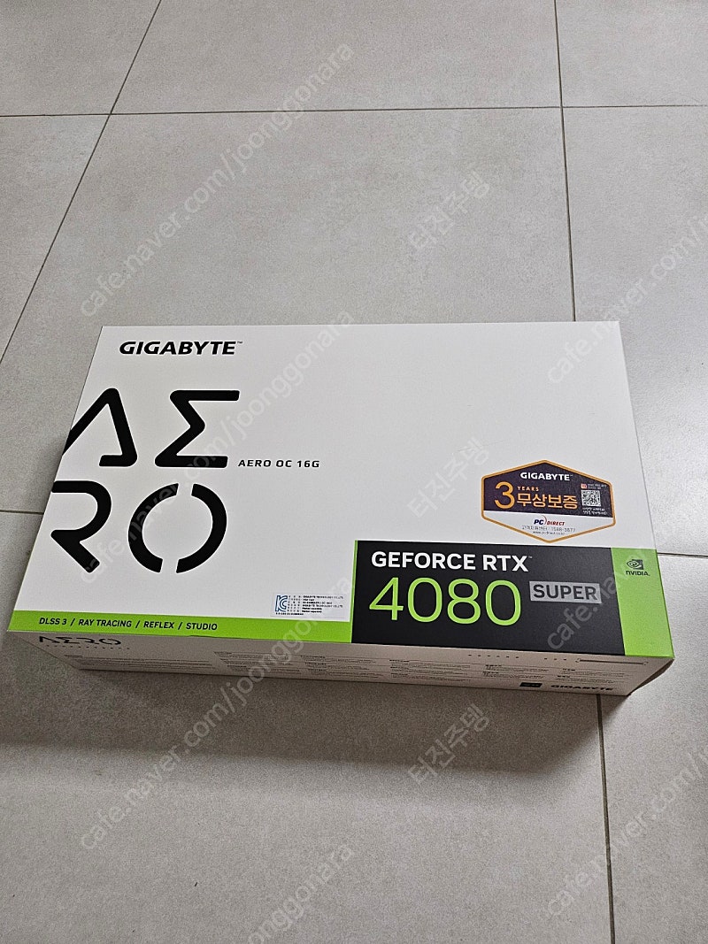 기가바이트 rtx 4080 super aero