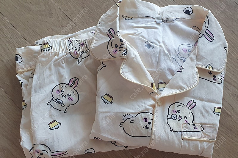 스파오 먼작귀 치이카와 우사기 토끼 여름잠옷세트 XL