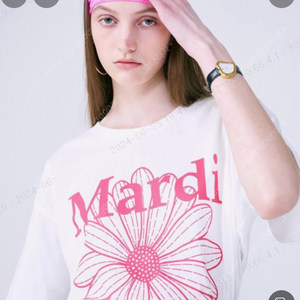 마르디메크르디 여성 반팔 티셔츠