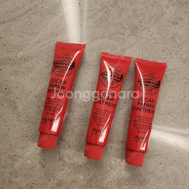 호주 루카스 포포크림 25g 3개 일괄--0