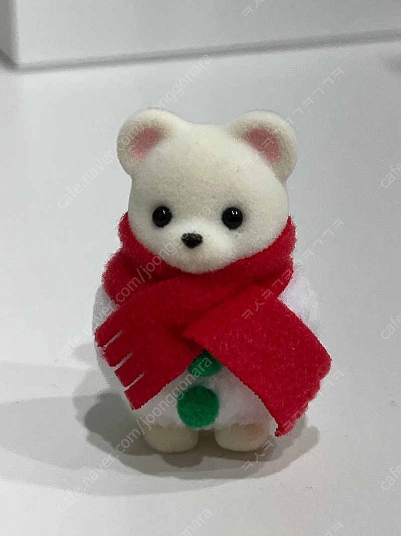 실바니안 크리스마스 한정 북극곰 직립 아기 인형 판매