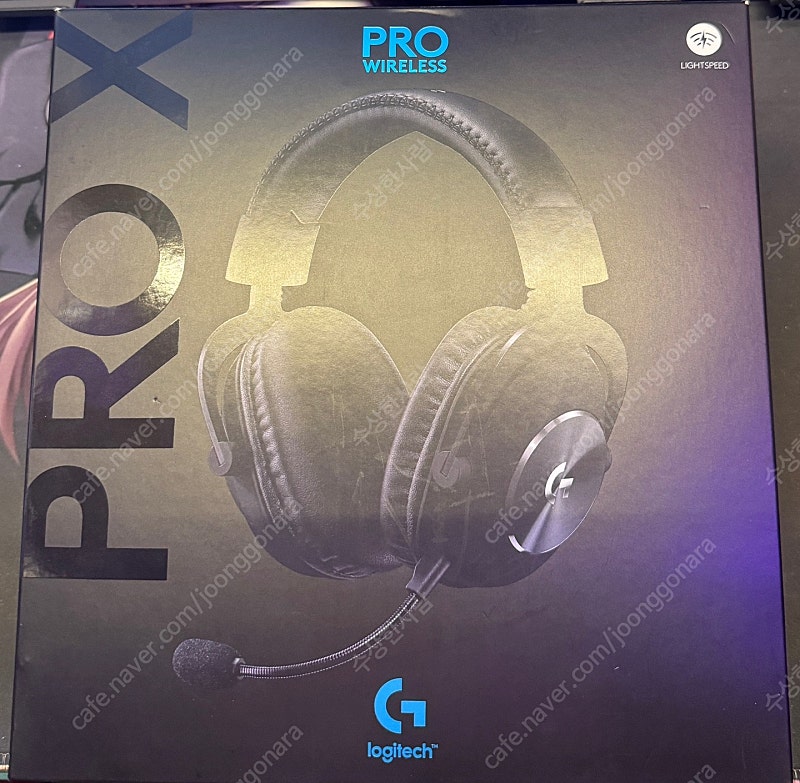 로지텍 G Pro X Wireless 헤드셋 팝니다.