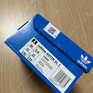 아디다스 adidas ASTIR EL I 공용 키즈 운동화 130 새상품 아기신발