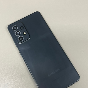 (LGU) 갤럭시A52S 블랙색상 128기가 외관 깔끔한폰 가성비 폰 12만 판매해요