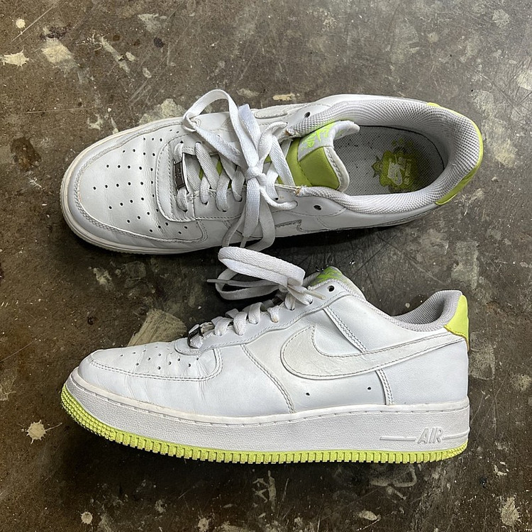 275) 나이키 에어포스 로우 화이트 볼트 나이키 포스 운동화 워킹화--3