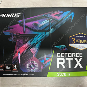 기가바이트 RTX3070ti 어로스 마스터 판매합니다.