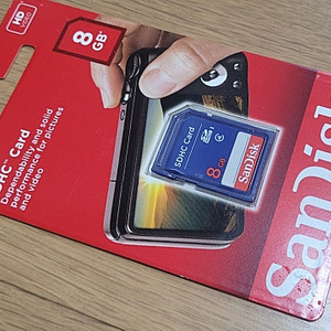 샌디스크 SD카드 메모리카드 8GB 8기가 CLASS4 3개