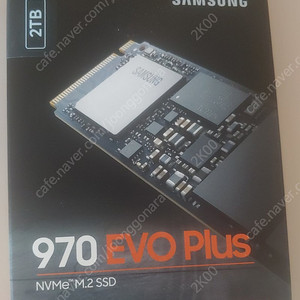 삼성 970 EVO Plus NVME 2TB SSD