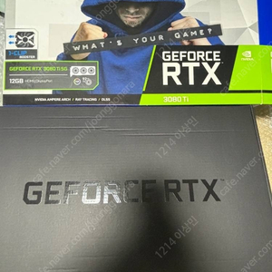 갤럭시 rtx 3080ti 12gb 그래픽카드 팝니다